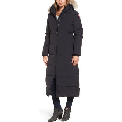 Canada Goose Mystique Down Parka With Genuine Coyote Fur Trim, (0) - Blue
