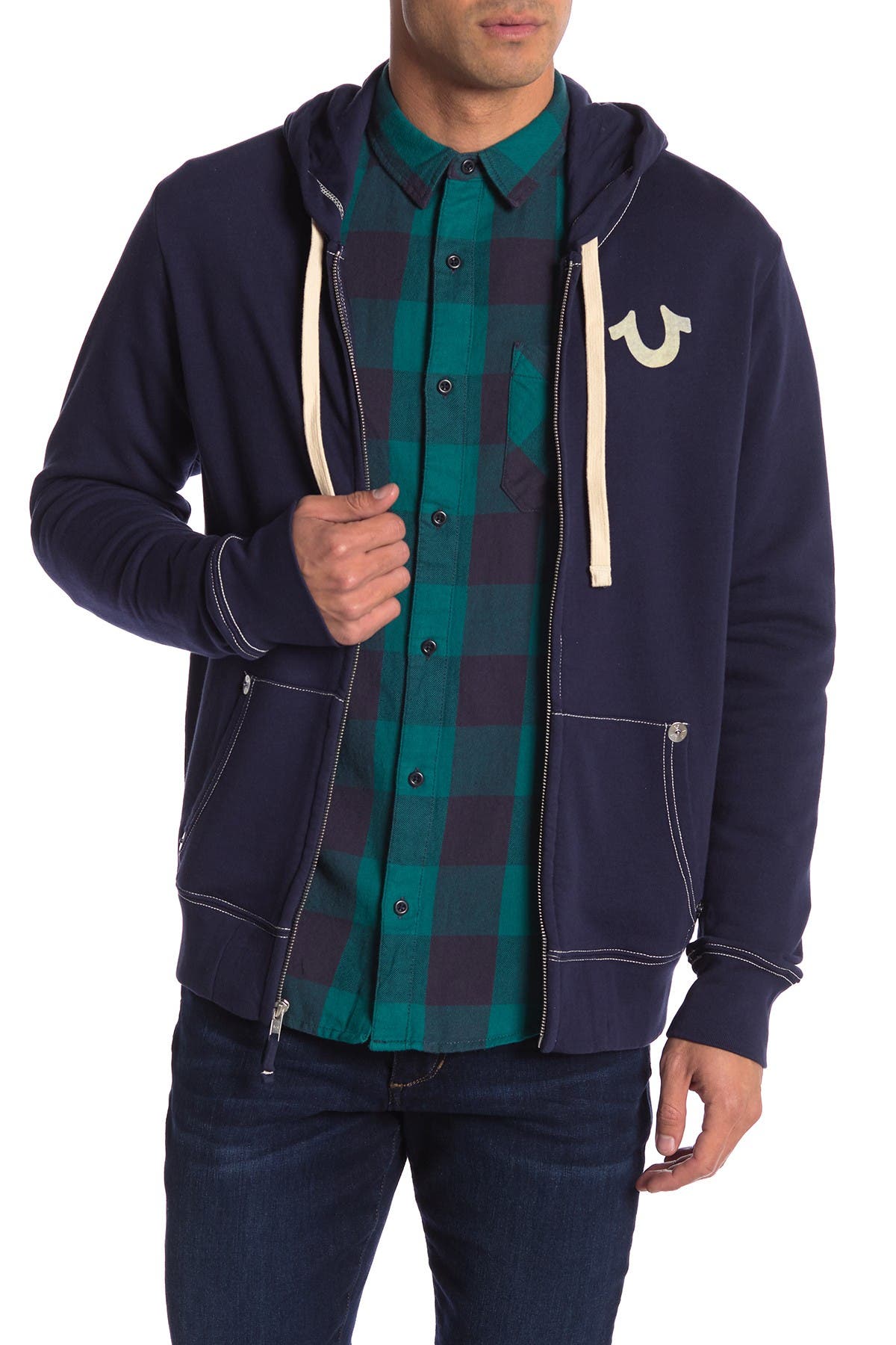 True Religion Graphic Zip Hoodie Nordstrom Rack 