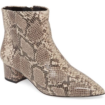 Cc Corso Como Freen Pointy Toe Bootie- Beige