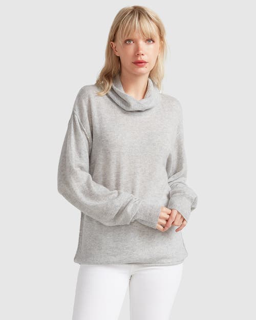 Shop Belle & Bloom Simple Pleasures Cashmere Knit In Grey