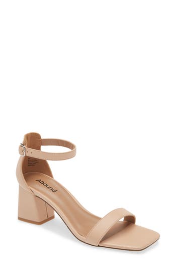 Abound Finn Ankle Strap Sandal In Beige Sand