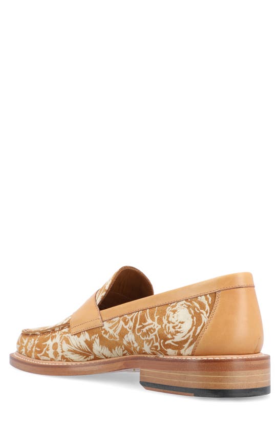 Shop Taft The Fitz Penny Loafer In Floral