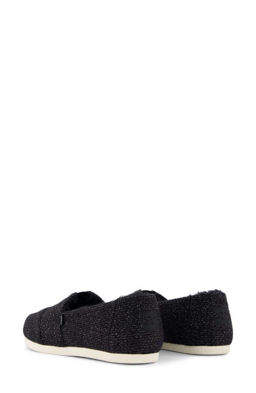 Shop Toms Alpargata Classic Slip-on In Black