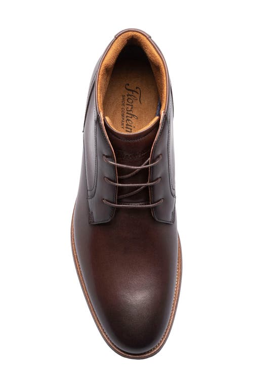Florsheim Rucci Plain Toe Chukka Boot In Brown