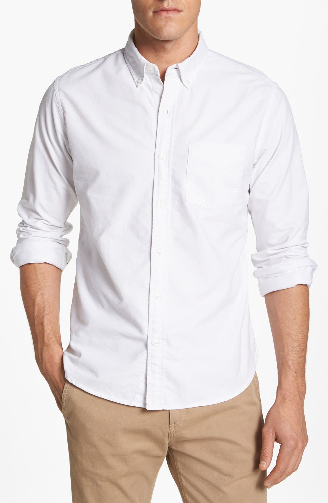 bonobos stretch oxford shirt