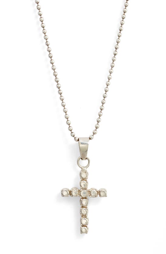Martine Ali Sterling Silver Cross Pendant Necklace