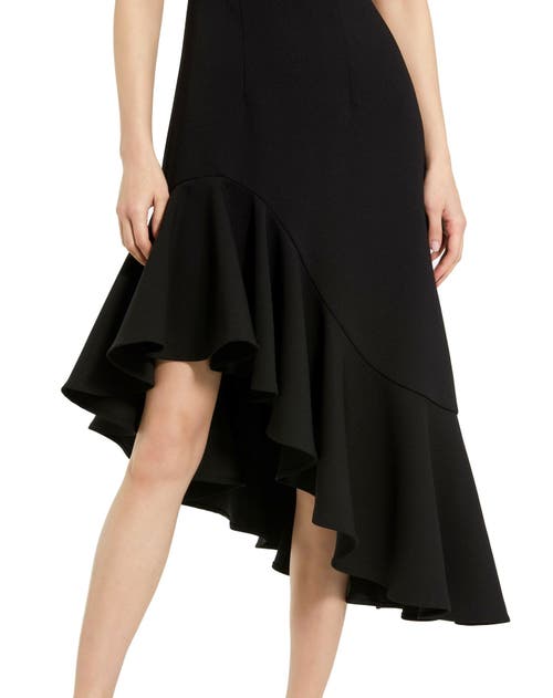 Mac Duggal Midi Dress In Black