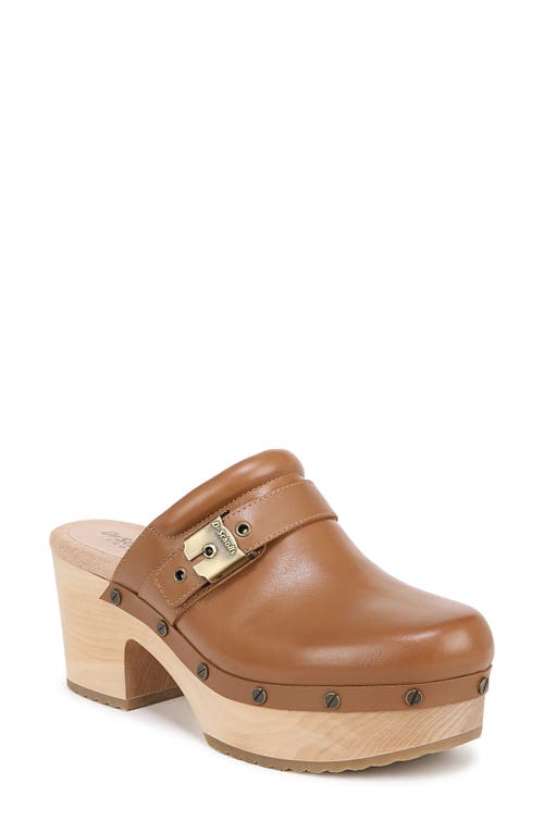 Dr. Scholl's Women's Original Joy Platform Clogs In Tan