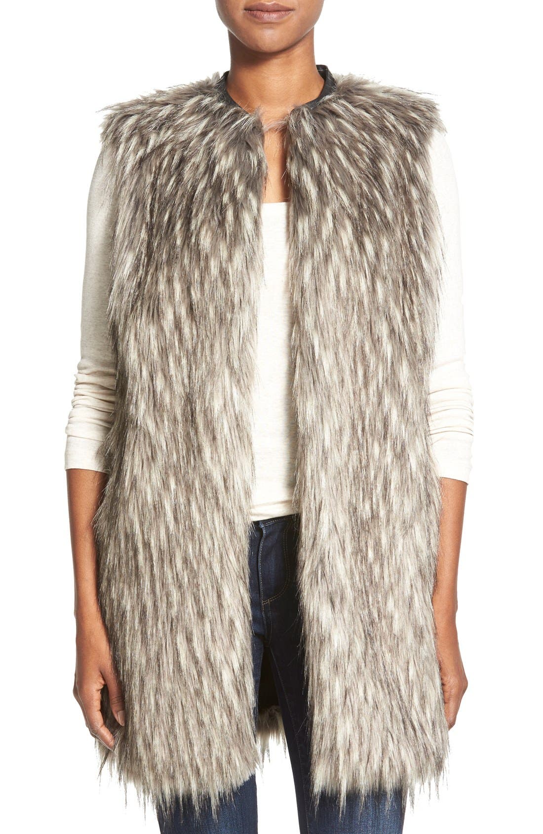 Matty M Faux Fur Vest Nordstrom