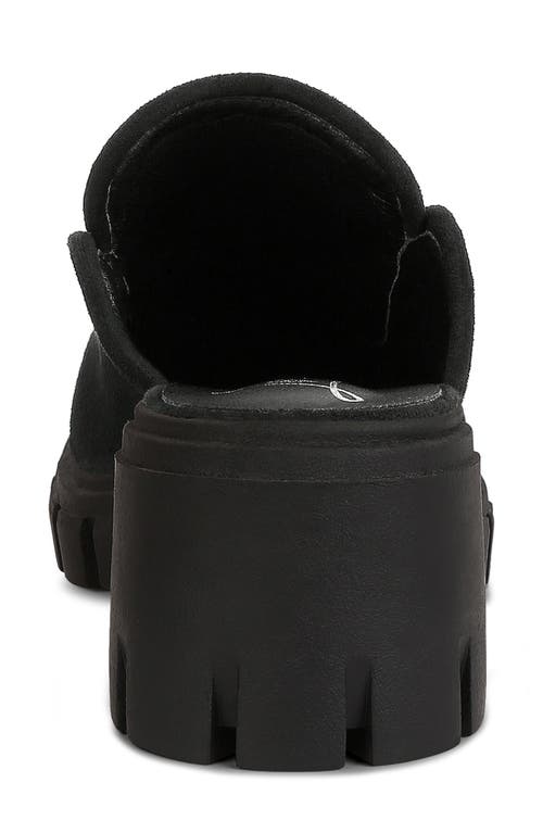 London Rag Prosper Velvet Slip On Loafers In Black