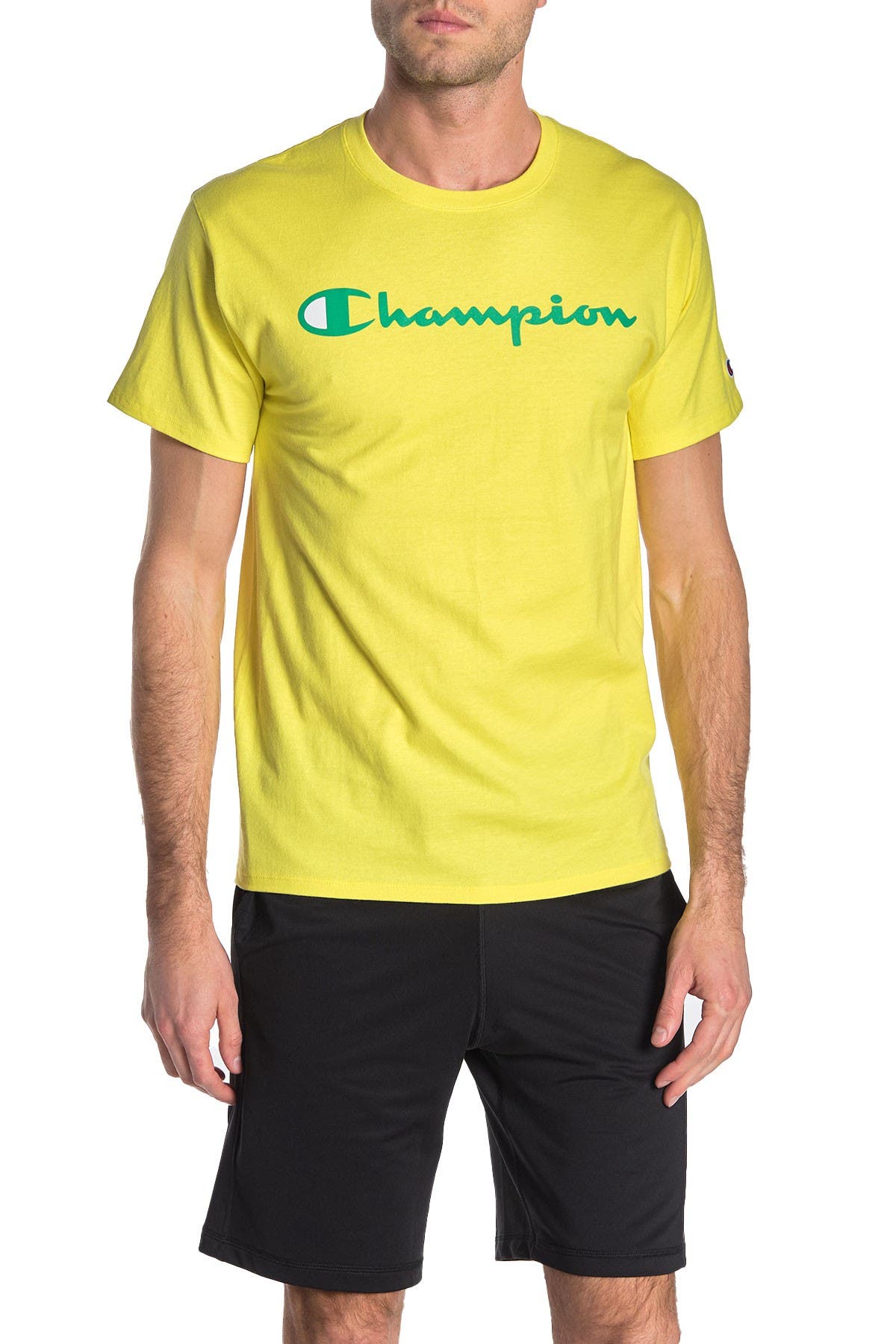 champion t shirt and shorts