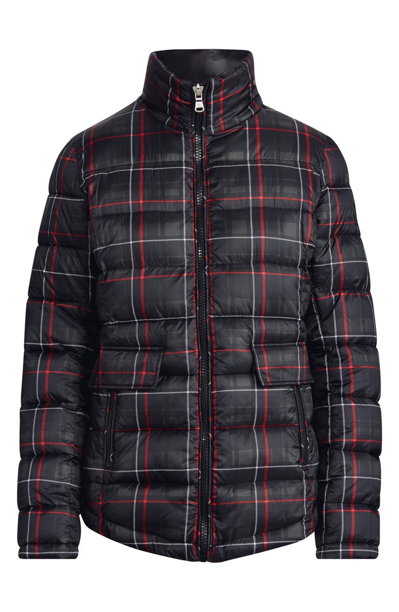 Lauren Ralph Lauren Plaid Quilted Jacket, Alternate, color, 
