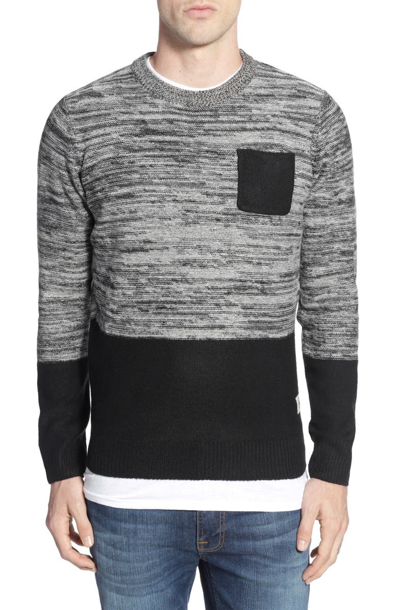BellField Colorblock Crewneck Sweater | Nordstrom