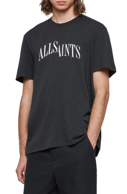 ALLSAINTS DROPOUT GRAPHIC T-SHIRT