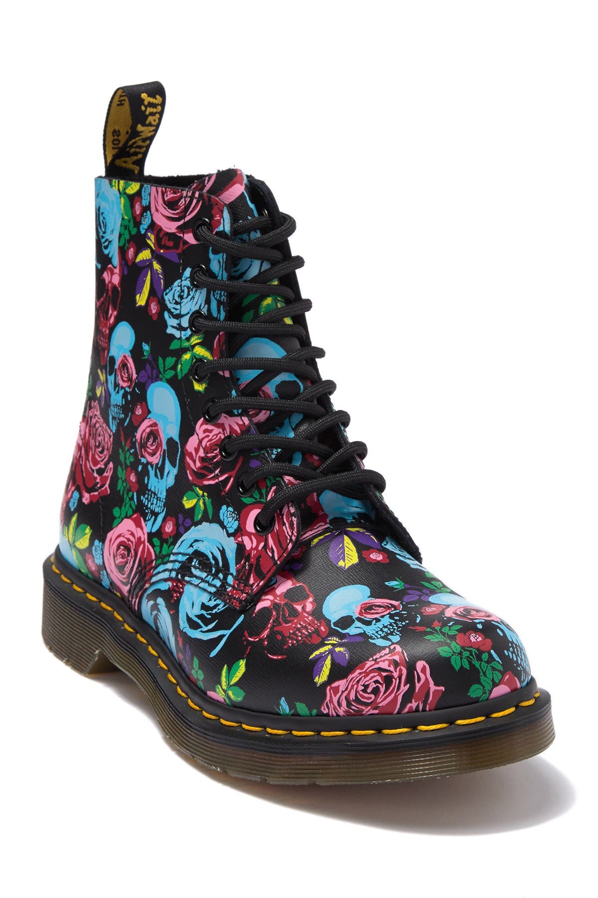 dr martens printed boots