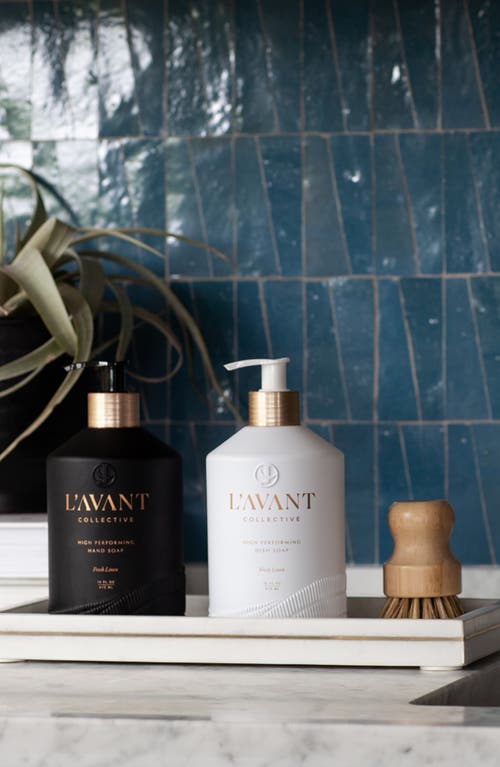 L'avant Collective Fresh Linen Hand Soap In Black