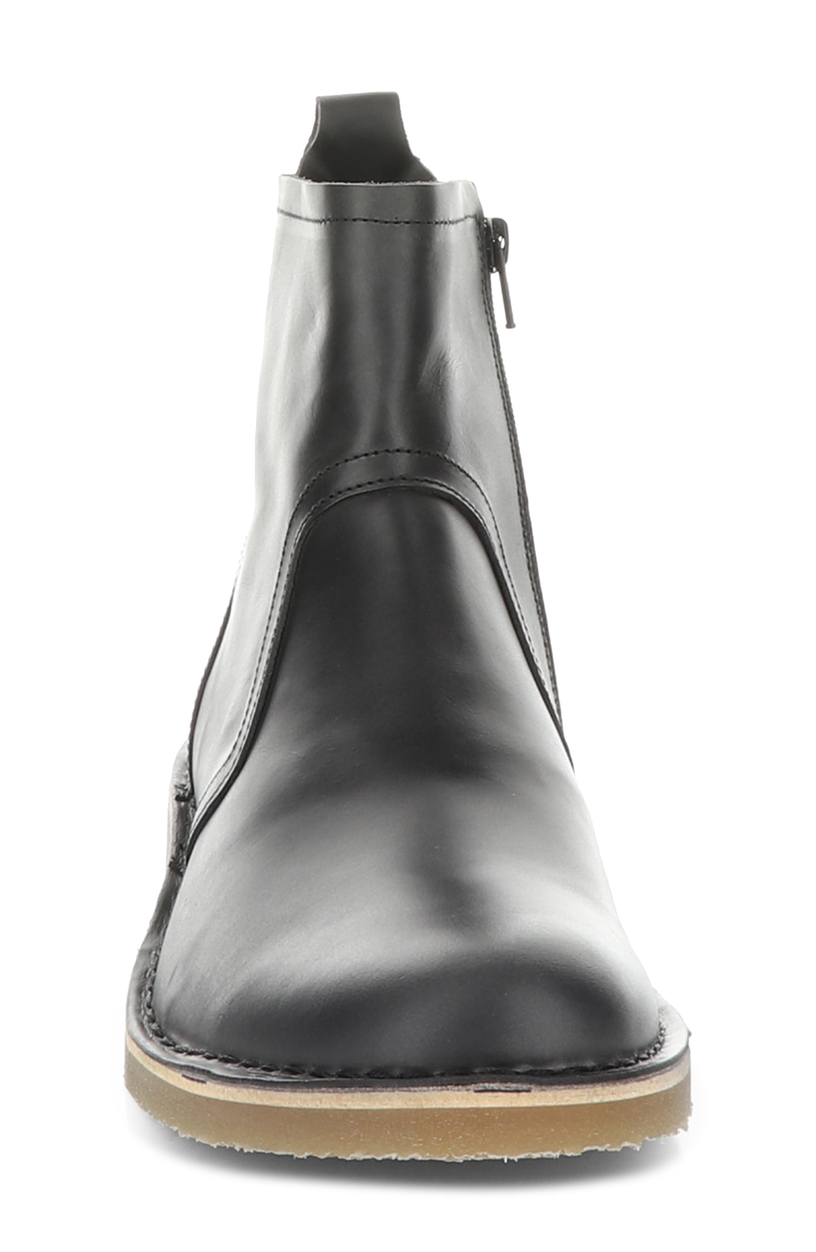 Fly London Riky Zip Boot in Anthracite Essa at Nordstrom, Size 12Us