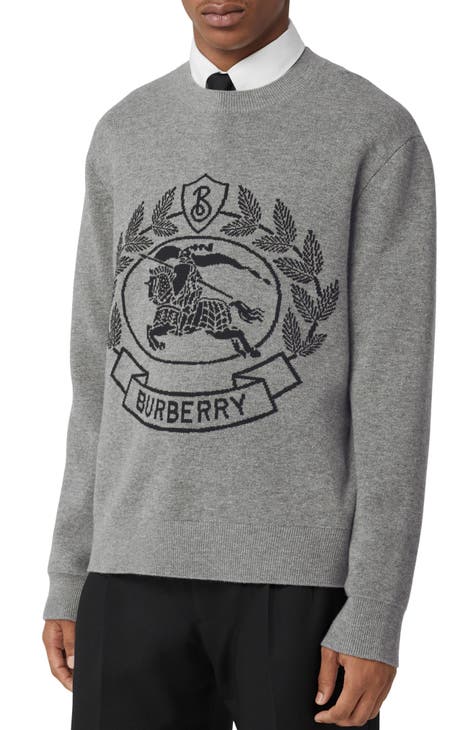 Top 113+ imagen burberry mens sweater