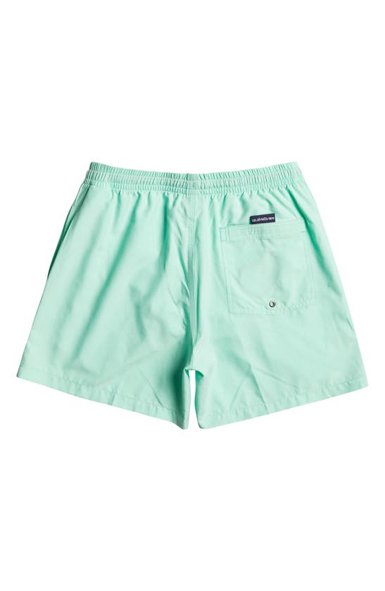 Quiksilver Kids' Everyday Volley Swim Trunks In Beach Glass | ModeSens