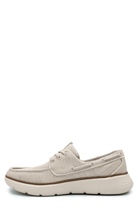 Delo Go Green Slip-on Boat Shoe In Beige