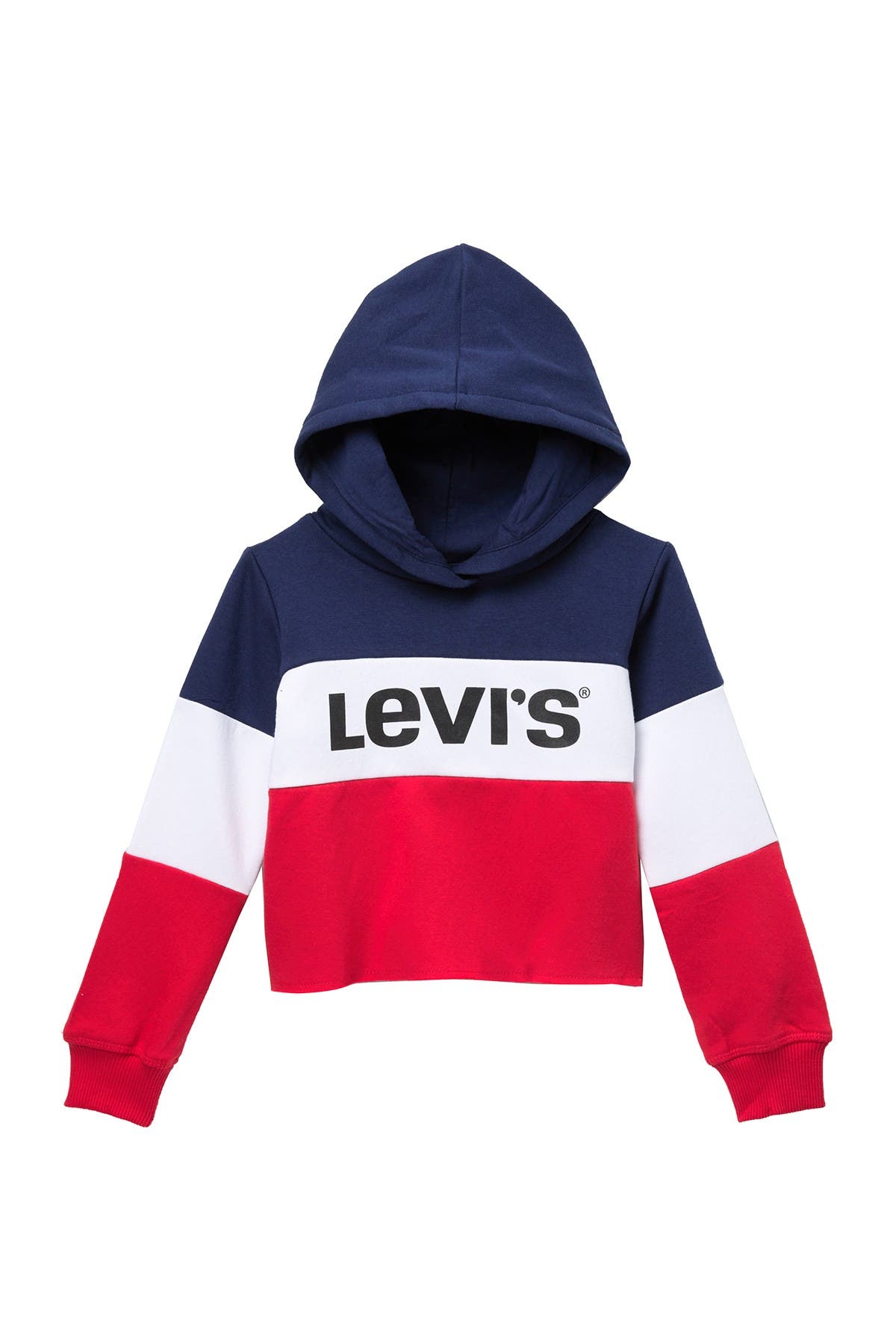 levis crop hoodie