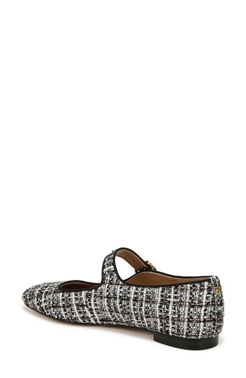 Shop Sam Edelman Michaela Mary Jane Flat In Black Multi