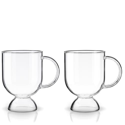 Viski Raye Hot Toddy Glasses Set Of 2 In Clear