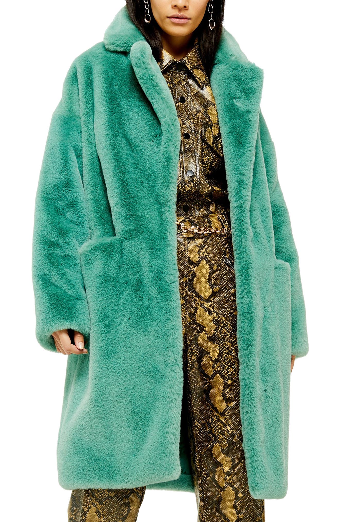 topshop midi coat