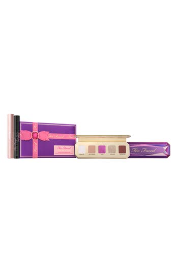 Too Faced You're A Gem 3-piece Eye Makeup Set $88 Value In Multi