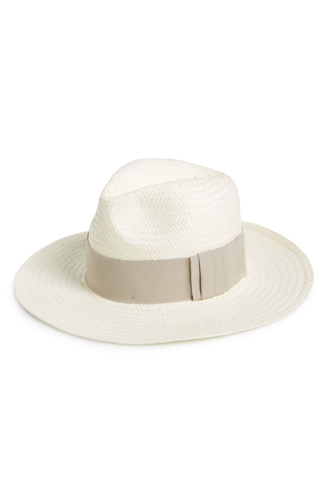 Halogen® Straw Panama Hat Nordstrom