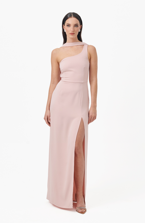 Shop Nanas Nana's Emily Maxi Dress In Light Pink