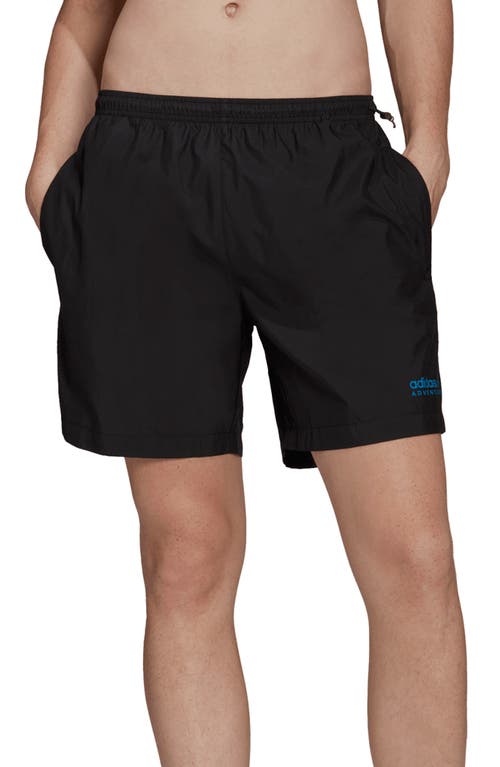 adidas Originals Adventure Woodwav Shorts in Black at Nordstrom, Size Medium
