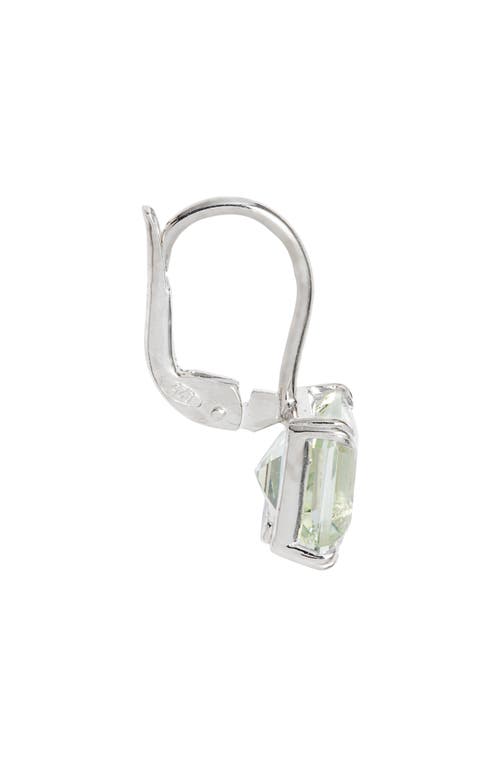 Shop Anzie Harper Drop Earrings In Light Green