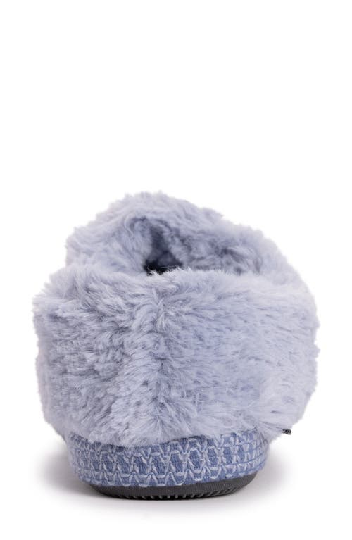 Muk Luks Moselle Faux Shearling Clog Slipper (women)<br /> In Moonstone