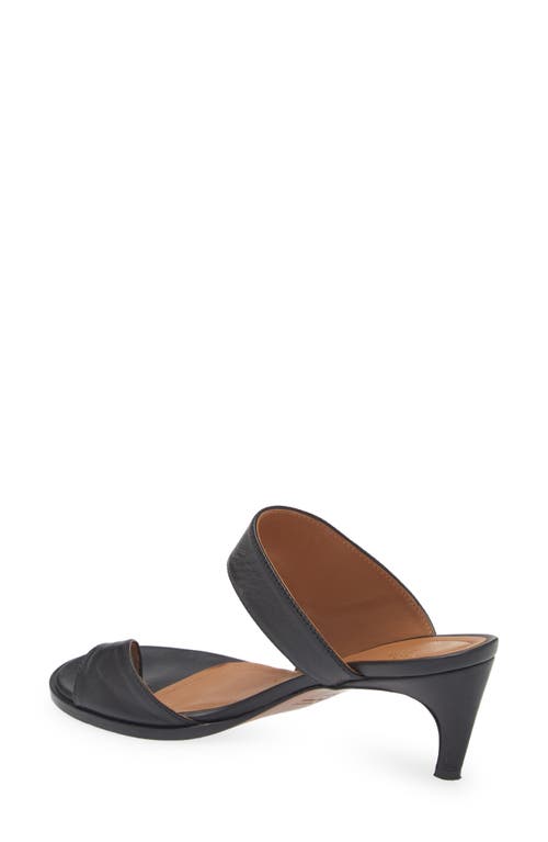 Shop Atp Atelier Trivento Toe Loop Sandal In Black