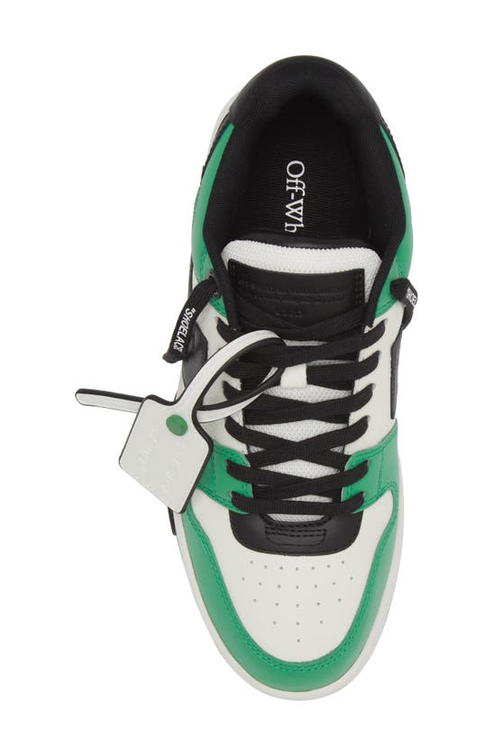 Shop Off-white Out Of Office Low Top Sneaker In Green Black