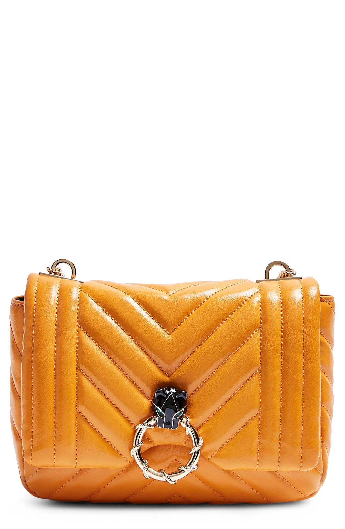 topshop panther quilted bag