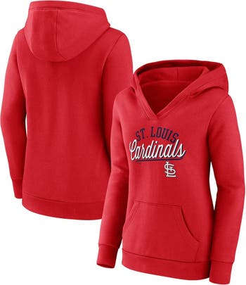 St. Louis Cardinals Iconic Primary Colour Logo Graphic Hoodie - Mens