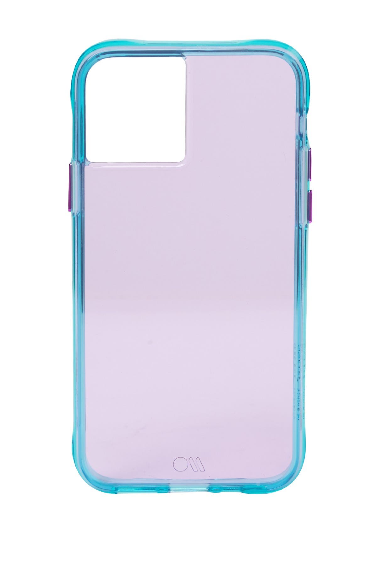 Case-mate Iphone 11 Pro Tough Neon In Purple/turquoise Neon