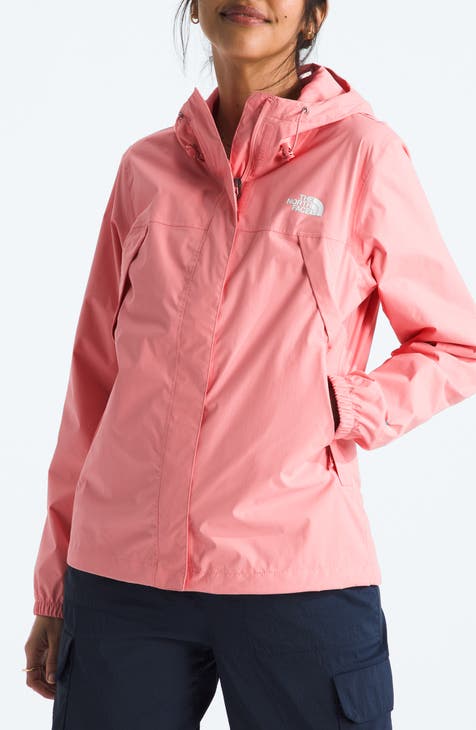 Blush pink rain jacket best sale