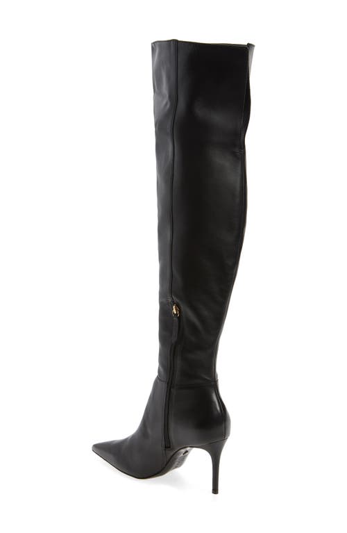 Shop Schutz Mikki Over The Knee Boot In Black/black