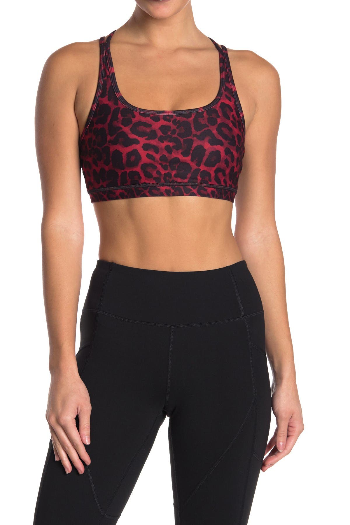 what to wear with a sports bra