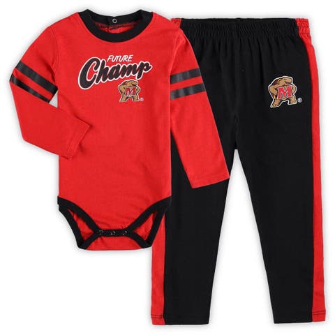 Chicago Cubs Toddler Batters Box T-Shirt & Pants Set - Royal/Red