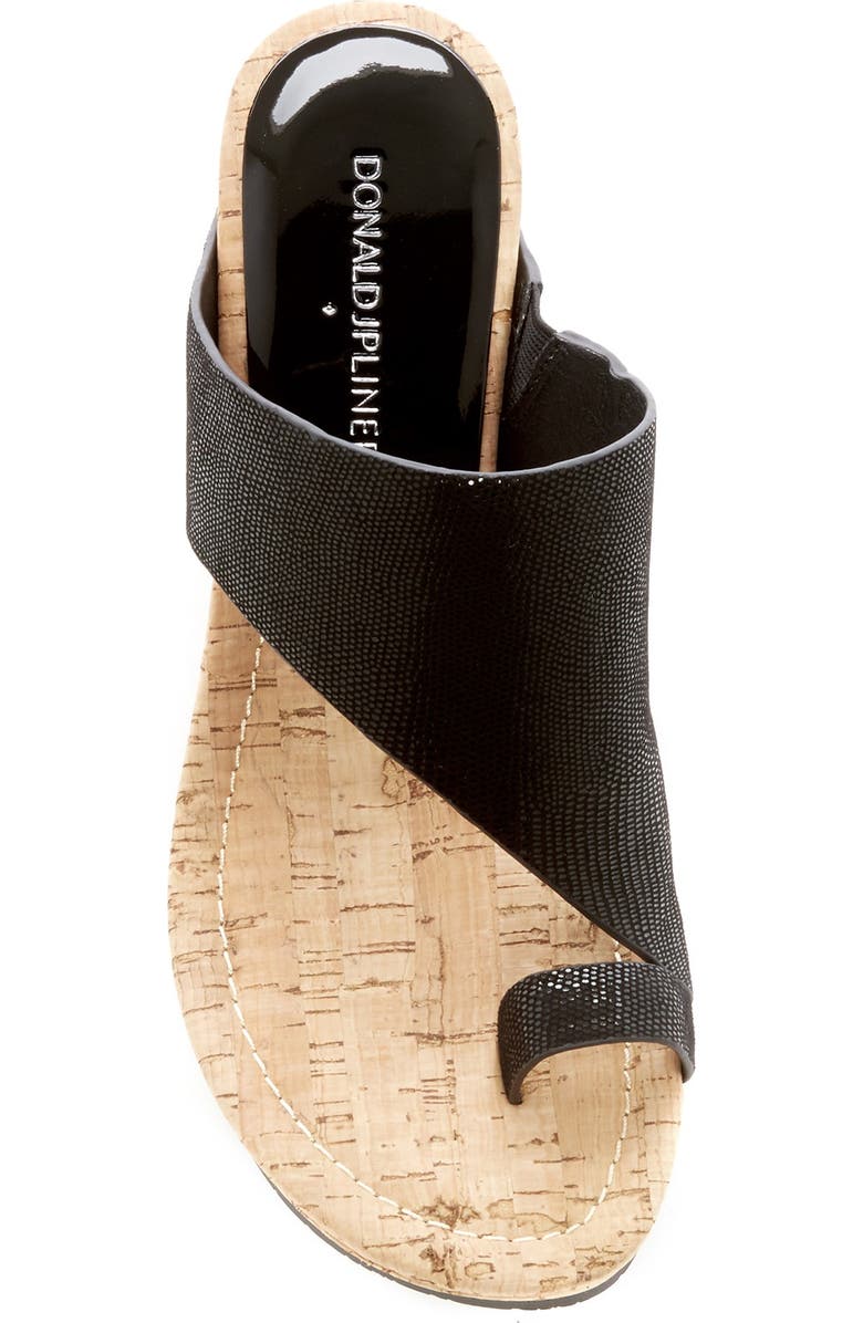 Donald Pliner Gyer Leather Wedge Sandal | Nordstromrack