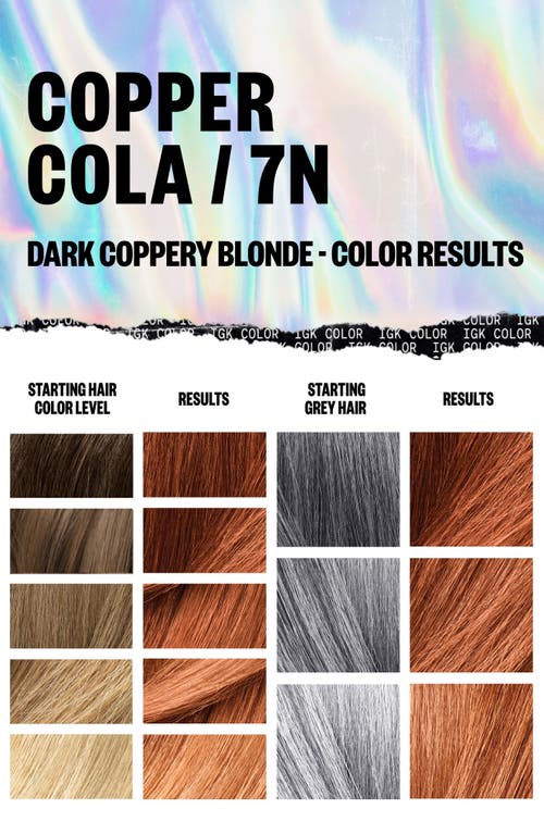 Igk Permanent Color Kit In Copper Cola