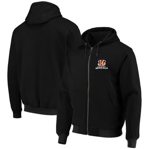 Dunbrooke Black And Gray Las Vegas Raiders Big And Tall Alpha Full-zip Hoodie  Jacket for Men