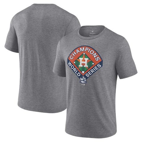 Girls Youth Fanatics Branded Heather Charcoal Houston Astros 2022 World  Series Champions Locker Room T-Shirt