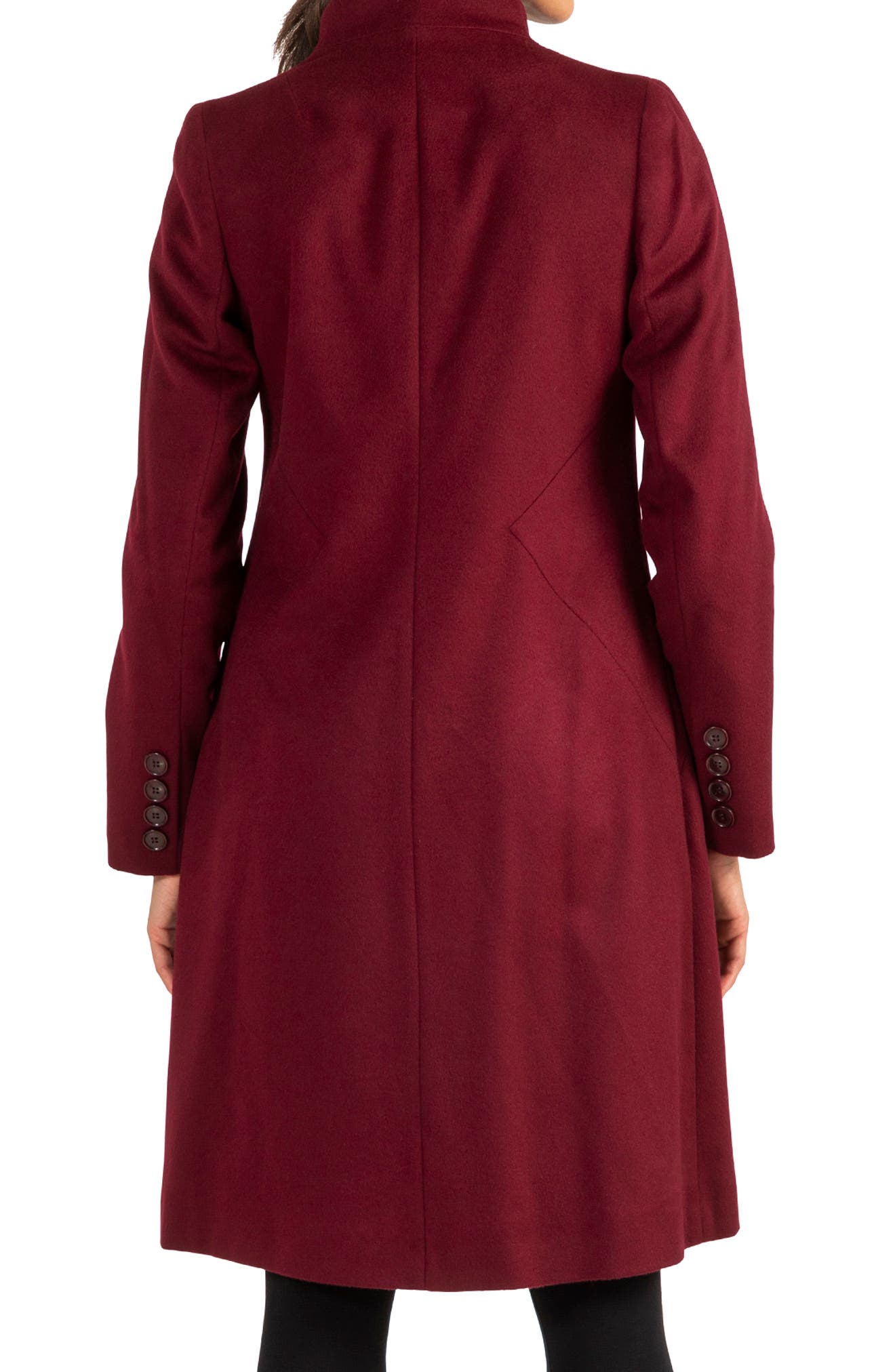 cashmere wool blend coat