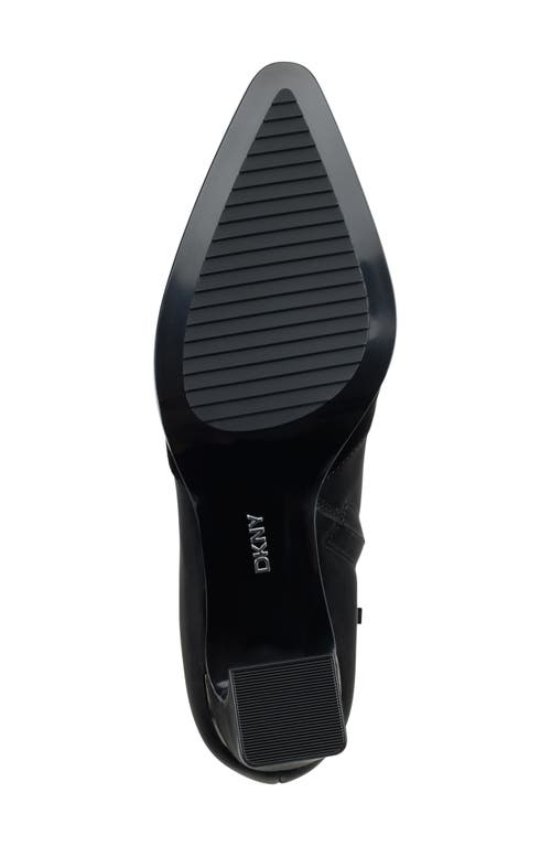 Dkny Sunny Pointed Toe Bootie In Black