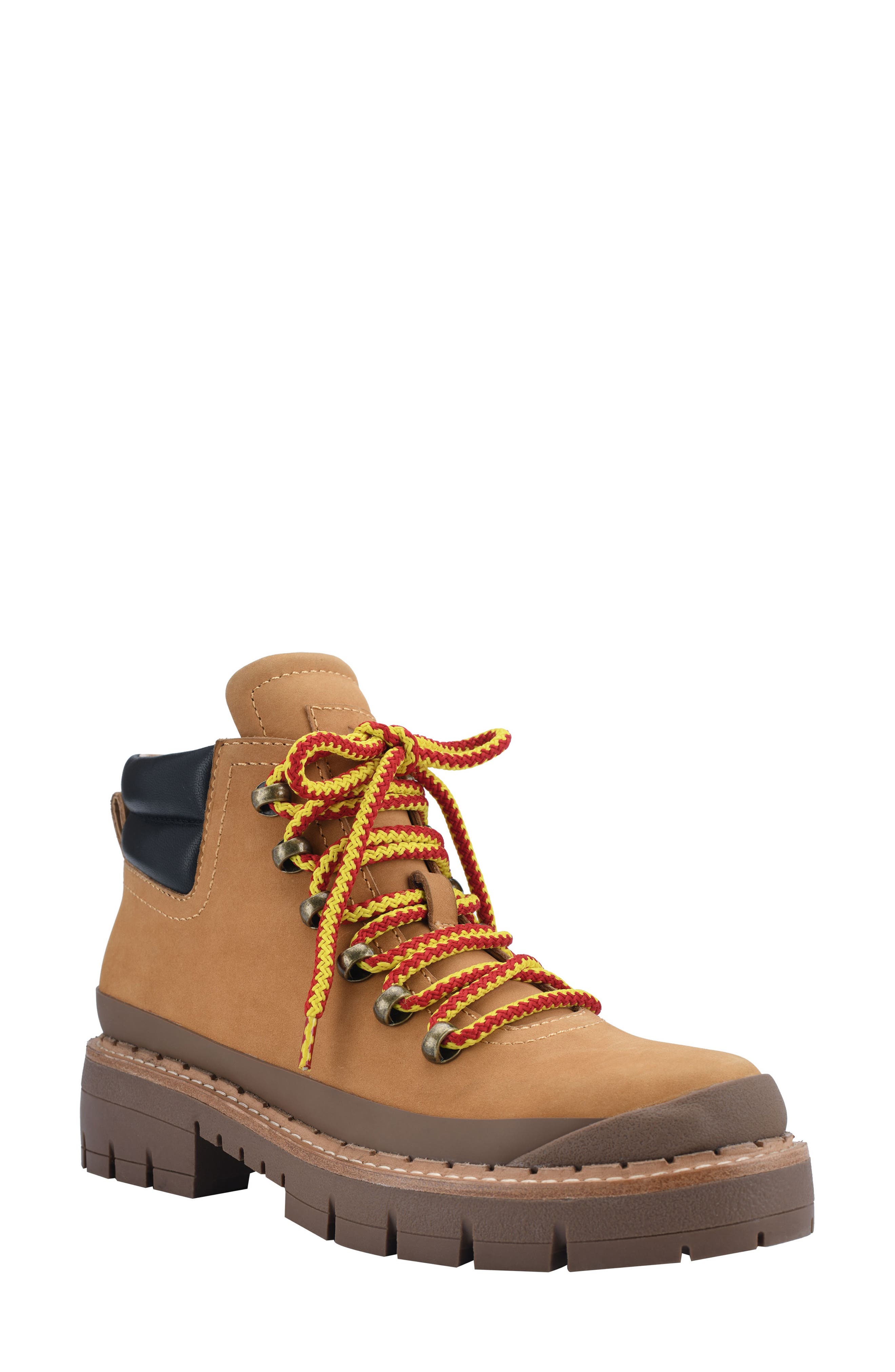 marc fisher issy leather hiking boot